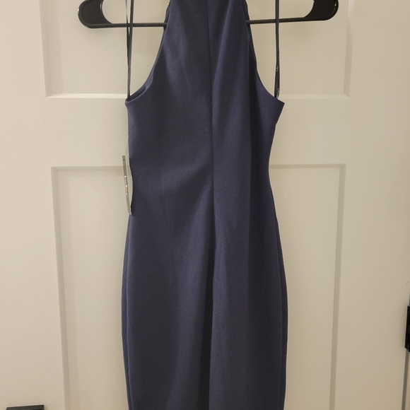 Lulu's xs Navy Blue Cocktail Dress - Picture 6 of 7
